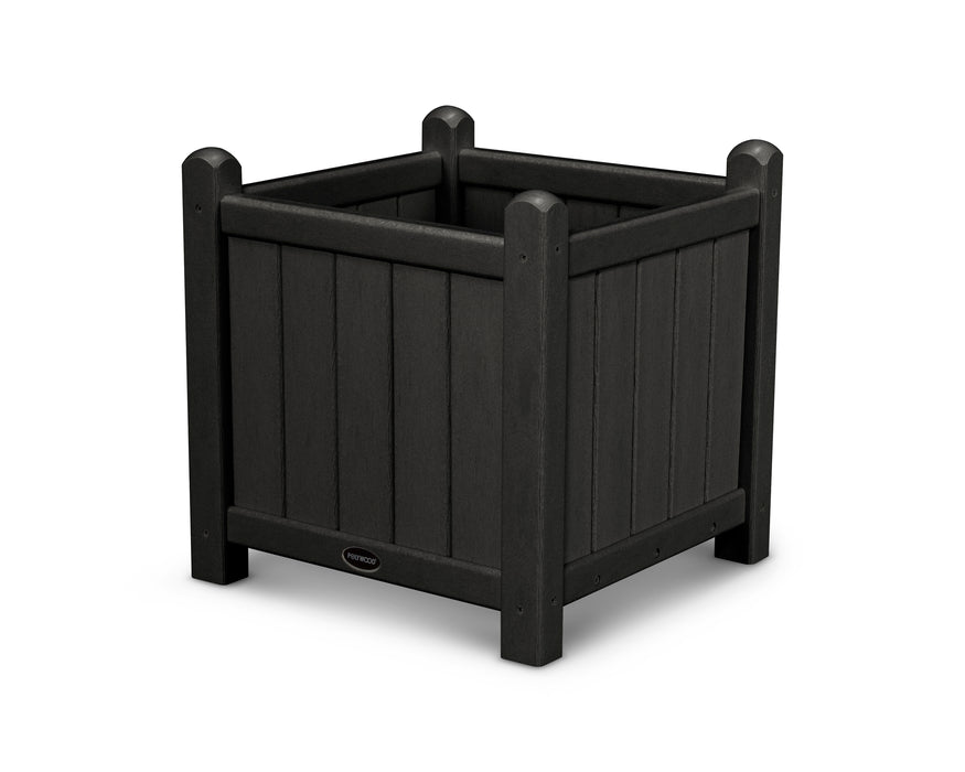 POLYWOOD Traditional Garden 16" Planter in Black image