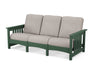 POLYWOOD Mission Sofa in Green / Weathered Tweed image