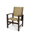 POLYWOOD Coastal Dining Chair in Mahogany / Burlap Sling image