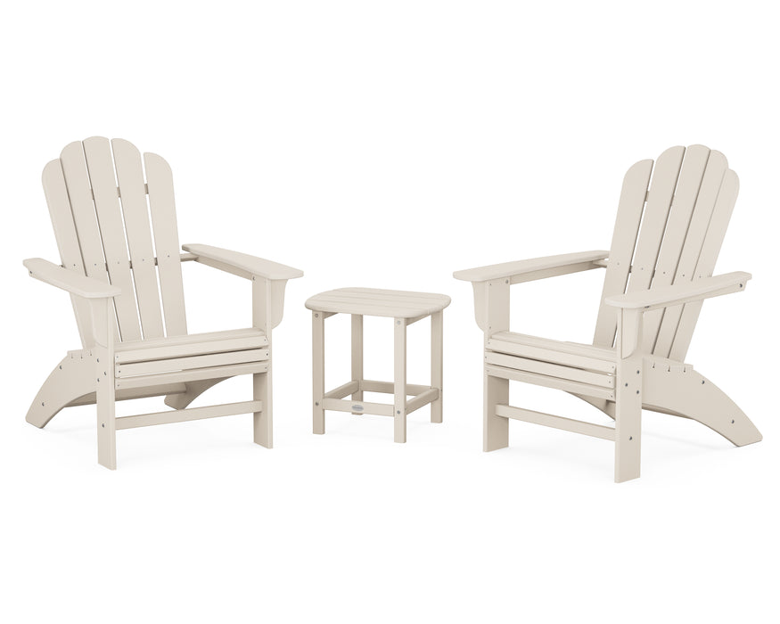 Country Living Country Living Curveback Adirondack Chair 3-Piece Set in Sand image