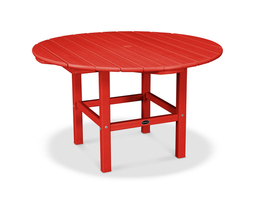 POLYWOOD Kids 37" Dining Table in Sunset Red image