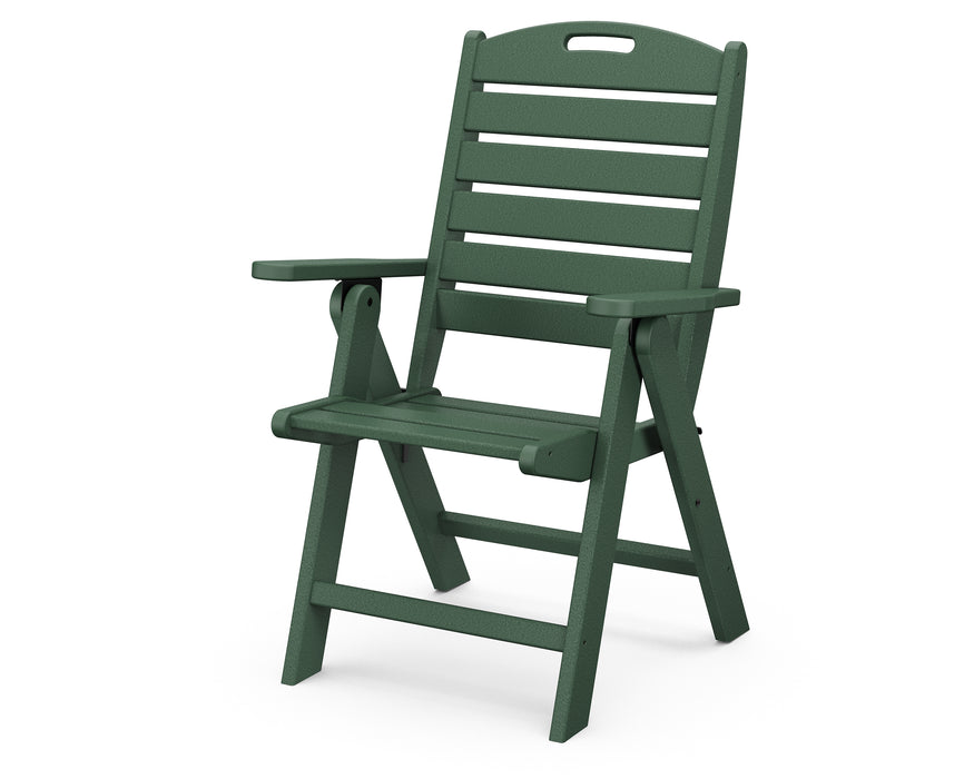 POLYWOOD Nautical Highback Chair in Green image
