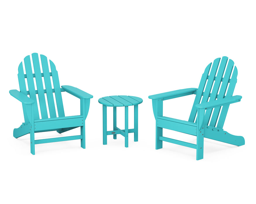 POLYWOOD Classic Adirondack 3-Piece Set in Aruba image