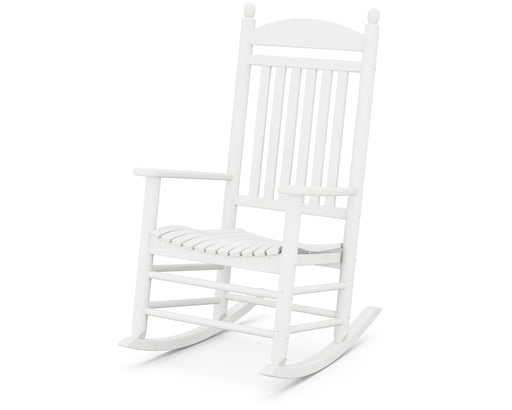 POLYWOOD Jefferson Rocking Chair in White image