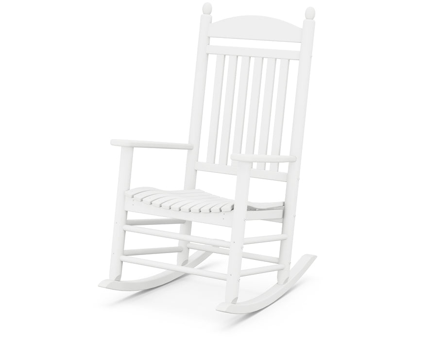 POLYWOOD Jefferson Rocking Chair in White image