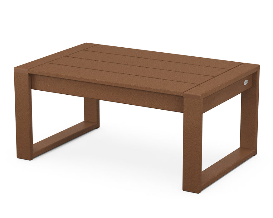 POLYWOOD EDGE Coffee Table in Teak