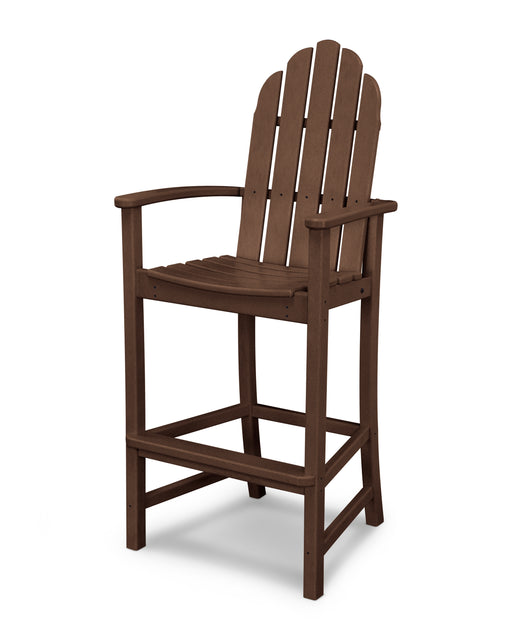 POLYWOOD Classic Adirondack Bar Chair in Mahogany image