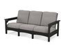 POLYWOOD Club Sofa in Black / Grey Mist image