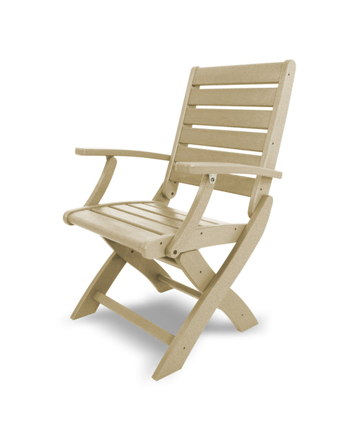 POLYWOOD Signature Folding Chair in Sand image