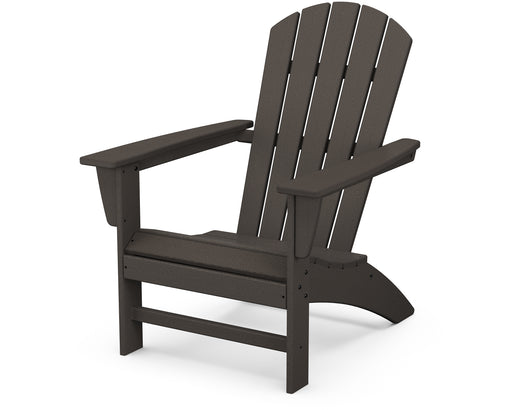 POLYWOOD Nautical Adirondack Chair in Vintage Coffee image