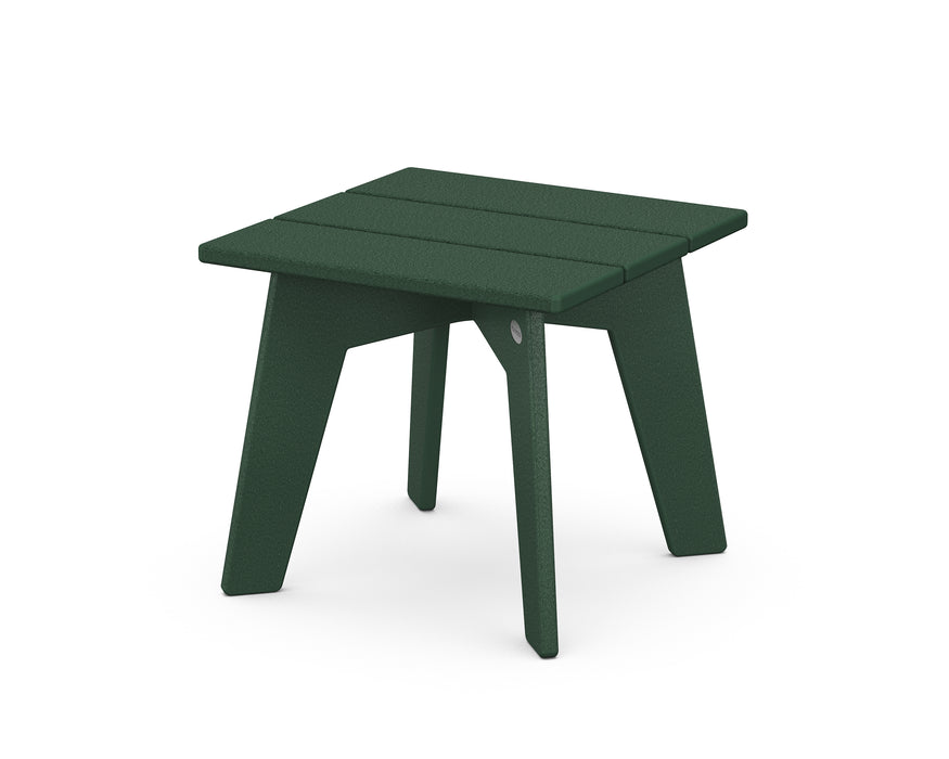 POLYWOOD Riviera Modern Side Table in Green image