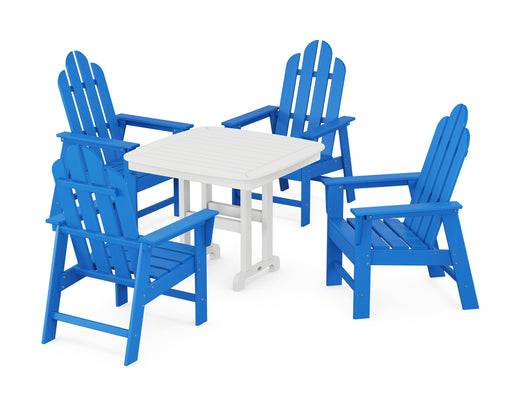 POLYWOOD Long Island 5-Piece Dining Set in Pacific Blue image