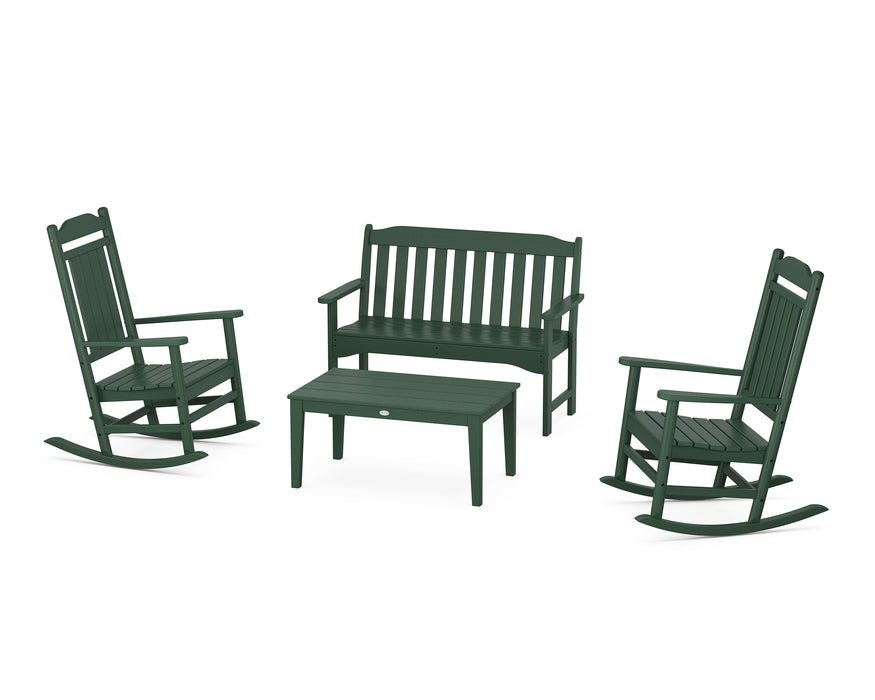 Country Living Country Living Legacy Rocking Chair 4-Piece Porch Set�� in Green image