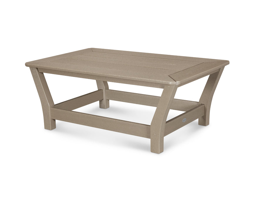 POLYWOOD Harbour Slat Coffee Table in Vintage Sahara