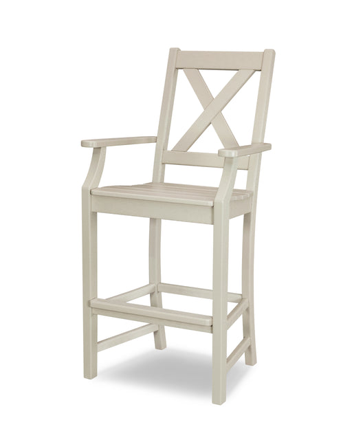 POLYWOOD Braxton Bar Arm Chair in Sand image