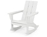 POLYWOOD Modern Adirondack Rocking Chair in White image
