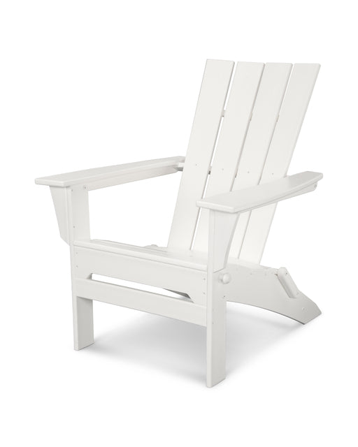 POLYWOOD Quattro Folding Adirondack in White image