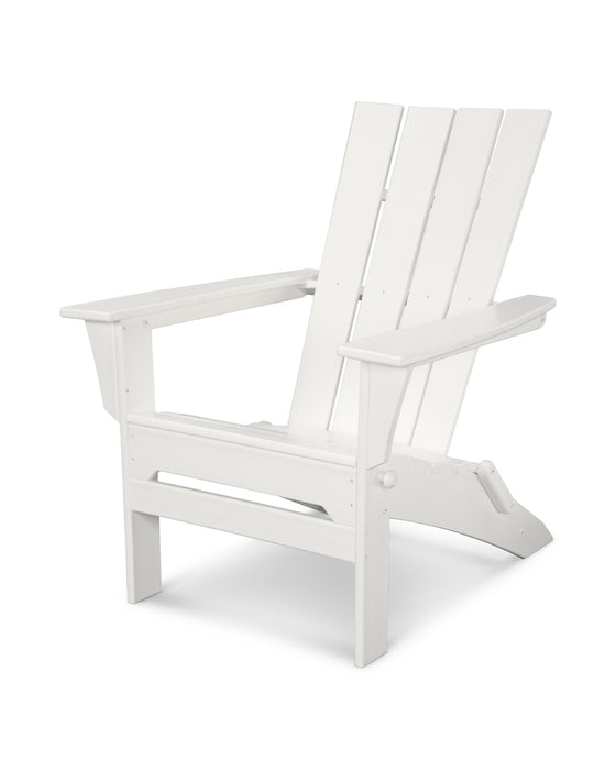 POLYWOOD Quattro Folding Adirondack in White image