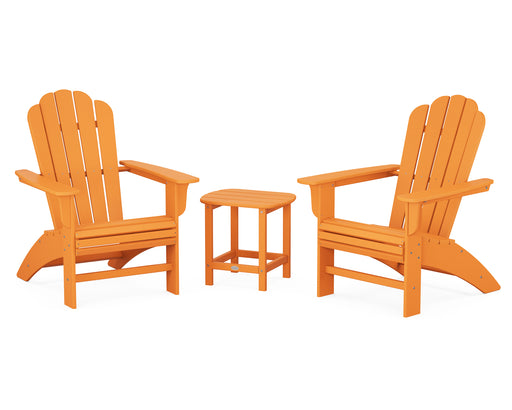 Country Living Country Living Curveback Adirondack Chair 3-Piece Set in Tangerine image