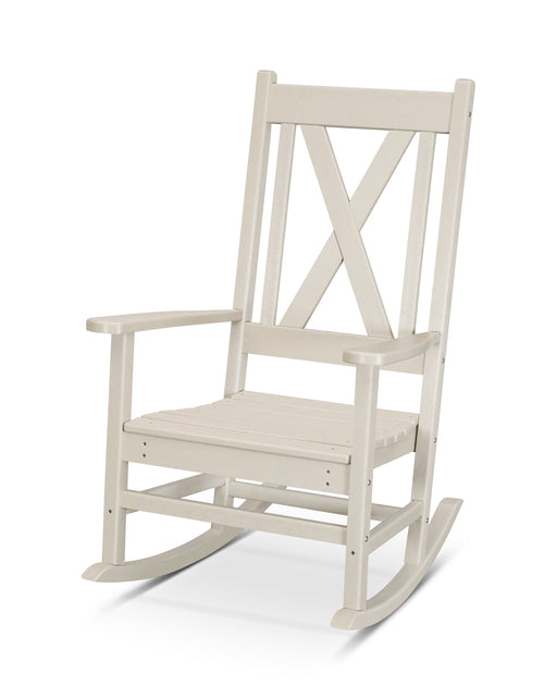 POLYWOOD Braxton Porch Rocking Chair in Sand image