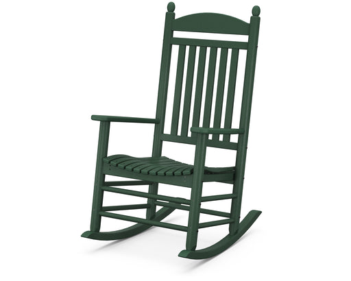 POLYWOOD Jefferson Rocking Chair in Green image