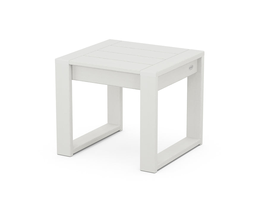 POLYWOOD EDGE End Table in Vintage White image