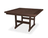 POLYWOOD Park 48" Square Table in Mahogany image