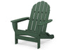 POLYWOOD Classic Oversized Folding Adirondack Chair in Green image