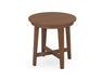 POLYWOOD Newport 19" Round End Table in Teak image