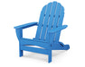 POLYWOOD Classic Oversized Folding Adirondack Chair in Pacific Blue image