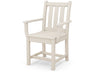 POLYWOOD Traditional Garden Dining Arm Chair in Sand image