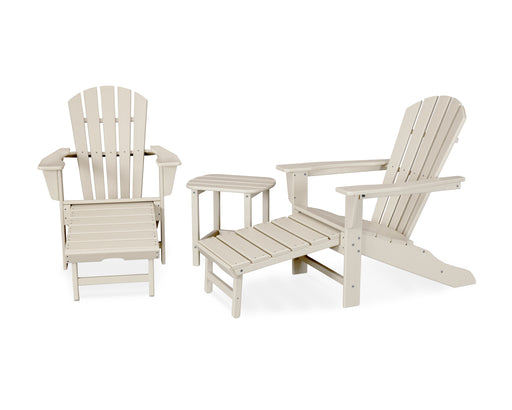 POLYWOOD Palm Coast Ultimate Adirondack 3-Piece Set in Sand image