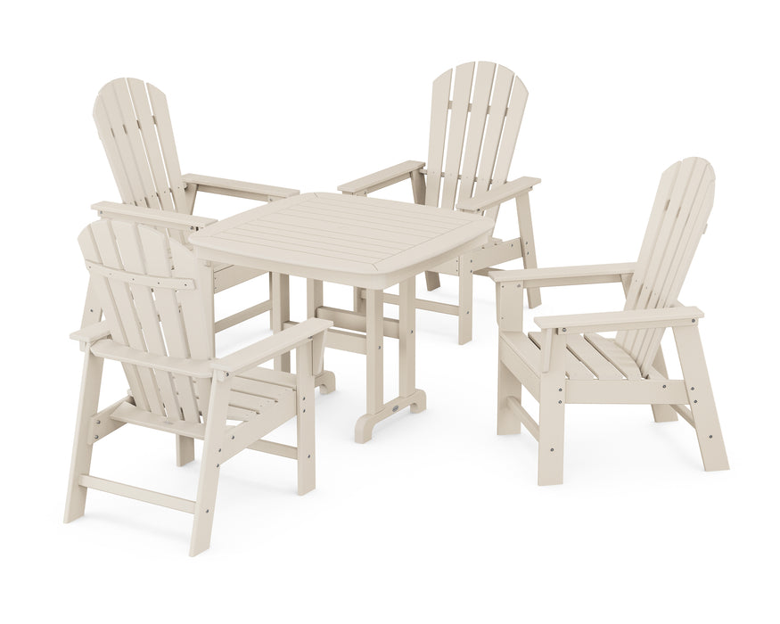 POLYWOOD South Beach 5-Piece Dining Set in Sand image