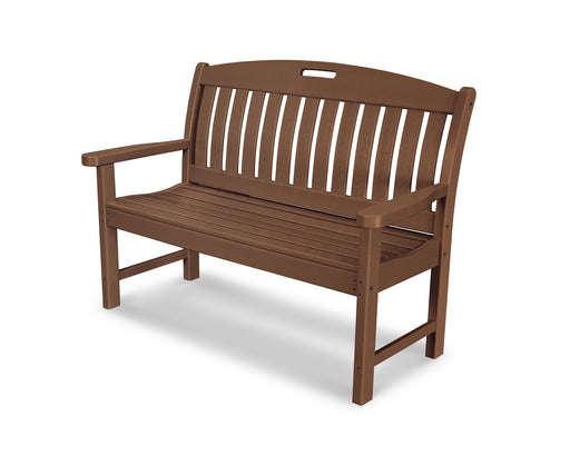 POLYWOOD Nautical 48" Bench in Teak image