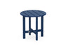 POLYWOOD Round 18" Side Table in Navy image