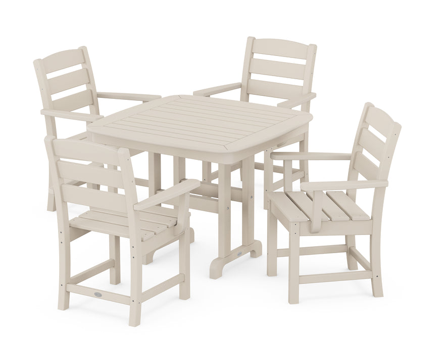 POLYWOOD Lakeside 5-Piece Dining Set in Sand image