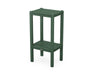 POLYWOOD Two Shelf Bar Side Table in Green image