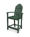 POLYWOOD Classic Adirondack Counter Chair in Green image