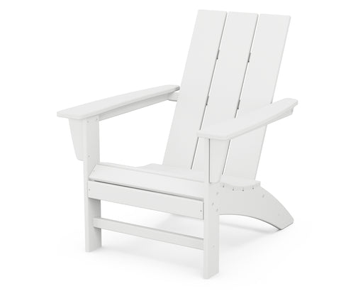 POLYWOOD Modern Adirondack Chair in White image