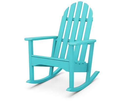 POLYWOOD Classic Adirondack Rocking Chair in Aruba image