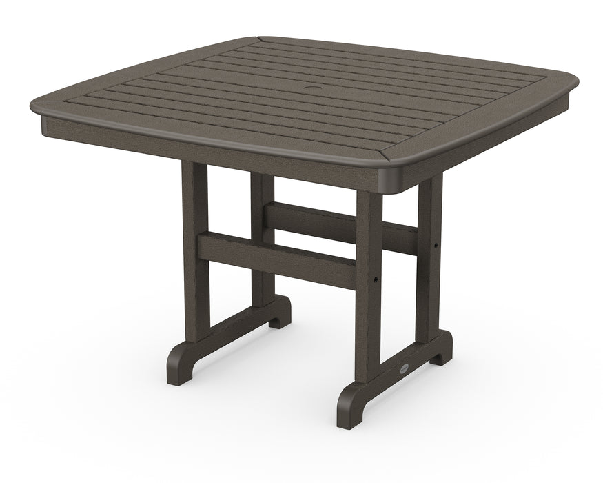 POLYWOOD Nautical 44" Dining Table in Vintage Coffee image