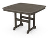 POLYWOOD Nautical 44" Dining Table in Vintage Coffee image