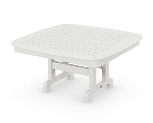 POLYWOOD Nautical 37" Conversation Table in Vintage White image