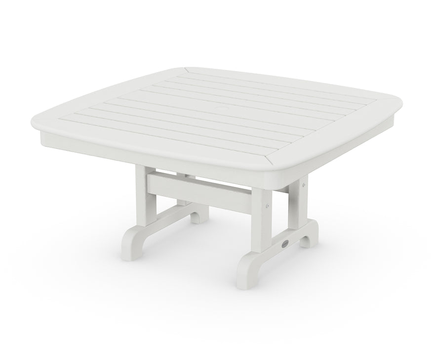 POLYWOOD Nautical 37" Conversation Table in Vintage White image