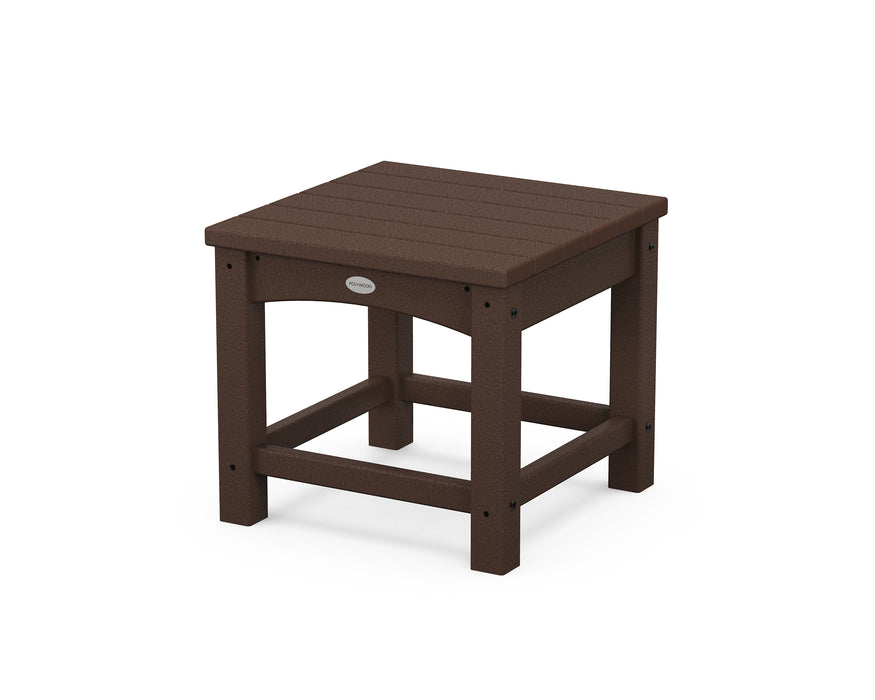 POLYWOOD Club 18" End Table in Mahogany image