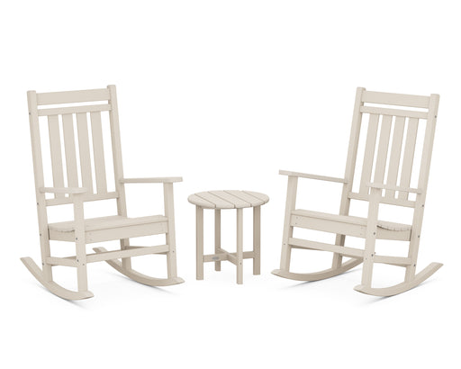 POLYWOOD Estate 3-Piece Rocking Chair Set in Sand image