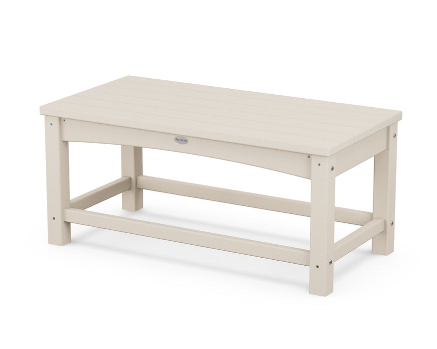 POLYWOOD Club Coffee Table in Sand