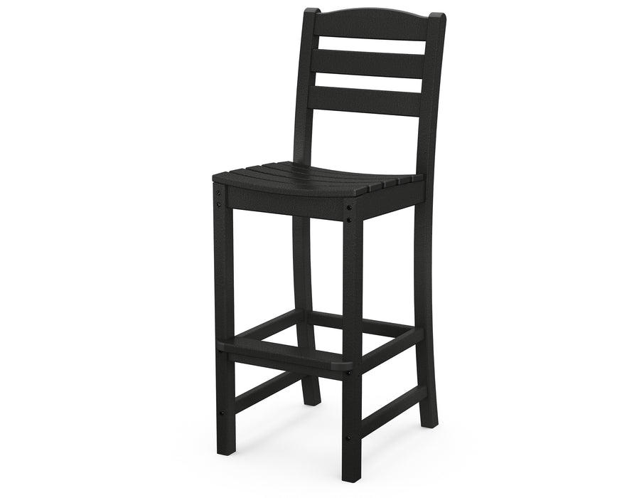 POLYWOOD La Casa Cafe Bar Side Chair in Black image