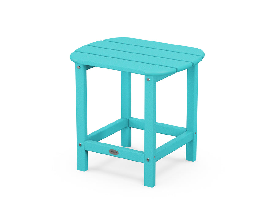 POLYWOOD South Beach 18" Side Table in Aruba