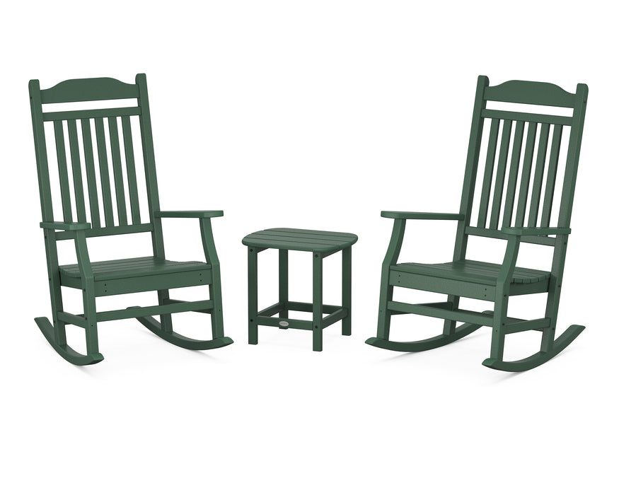 Country Living Country Living Rocking Chair 3-Piece Set in Green image